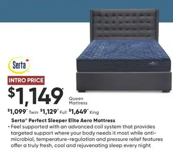 Dormez Vous Serta Perfect Sleeper Elite Aero Mattress offer