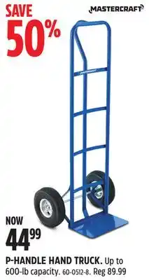 Canadian Tire Mastercraft P-HANDLE HAND TRUCK offer