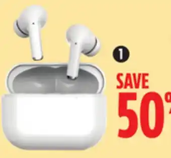 Canadian Tire BLUEHIVE BLUEPODS+ WIRELESS CHARGING EARBUDS offer