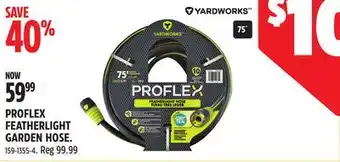 Canadian Tire Yardworks PROFLEX FEATHERLIGHT GARDEN HOSE offer
