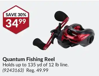 Princess Auto Quantum Fishing Reel offer