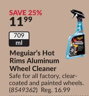 Princess Auto Hot Rims Aluminum Wheel Cleaner offer
