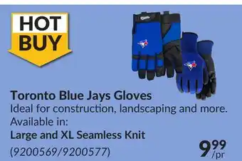 Princess Auto Toronto Blue Jays Gloves offer