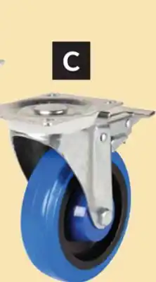 Princess Auto 5 in. Elastic Rubber Casters offer