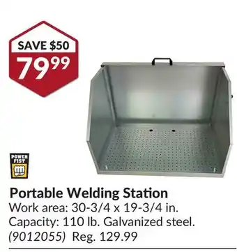 Princess Auto Power Fist Portable Welding Station offer