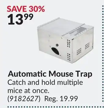 Princess Auto Automatic Mouse Trap offer