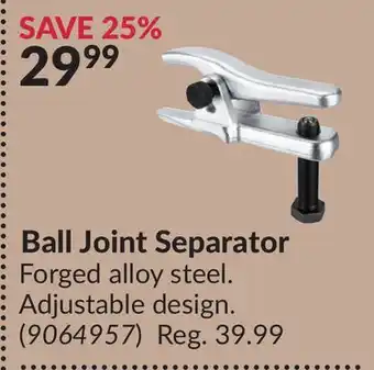 Princess Auto Ball Joint Separator offer