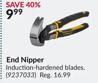 Princess Auto End Nipper offer