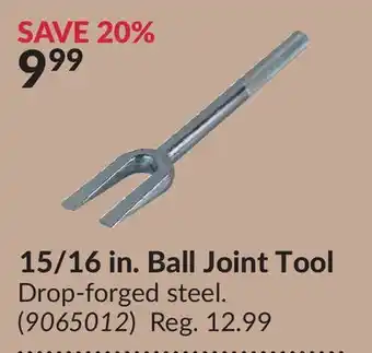 Princess Auto 15/16 in. Ball Joint Tool offer