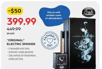 Pronature Bradley ORIGINAL ELECTRIC SMOKER offer