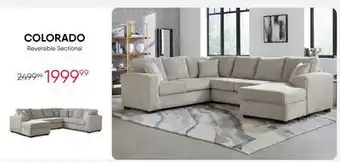 Meubles RD Reversible Sectional offer