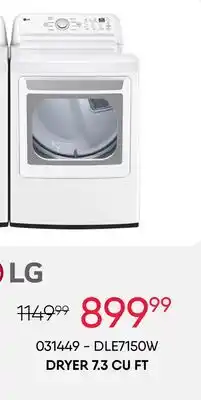 Meubles RD DRYER 7.3 CU FT offer