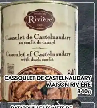 Supermarché PA CASSOULET DE CASTELNAUDARY MAISON RIVIERE offer