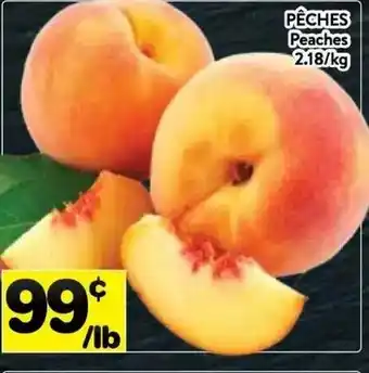 Supermarché PA Peaches offer