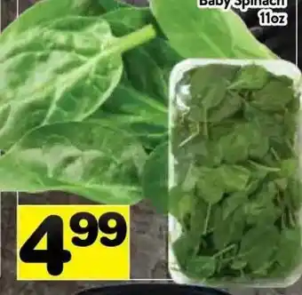 Supermarché PA BABY SPINACH offer