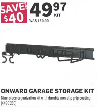 Co-op ONWARD GARAGE STORAGE KIT offer