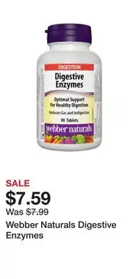 Well Webber Naturals Digestive Enzymes offer