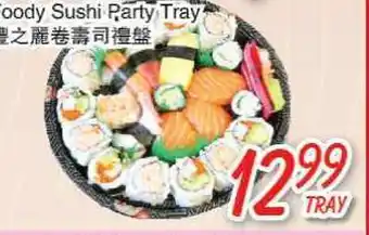 Foody Mart Foody Sushi Party Tray offer