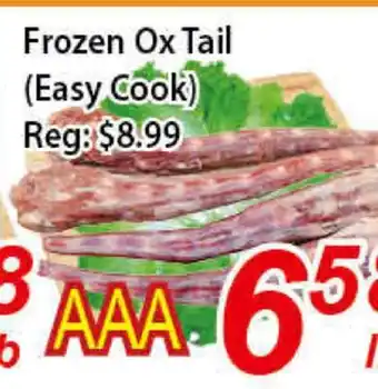 Seasons Foodmart Frozen Ox Tail (Easy,cook) offer
