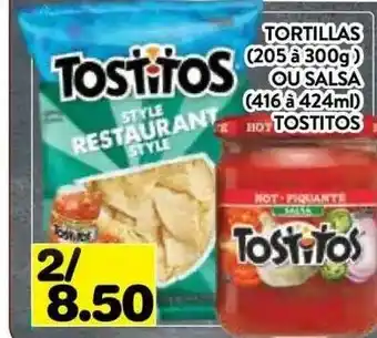 Supermarché PA TOSTITOS offer