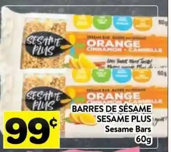 Supermarché PA BARRES DE SESAME SESAMME PLUS offer
