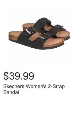 Costco Skechers Women's 2-Strap Sandal offer