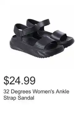 Costco 32 Degrees Women's Ankle Strap Sandal offer
