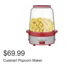 Costco Cuisinart Popcorn Maker offer