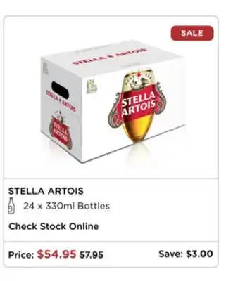 The Beer Store STELLA ARTOIS offer