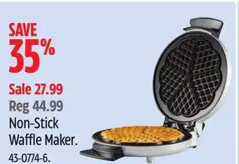 Canadian Tire Master Chef Non-Stick Waffle Maker offer