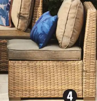 Canadian Tire CANVAS Wicker Patio Middle Chair offer