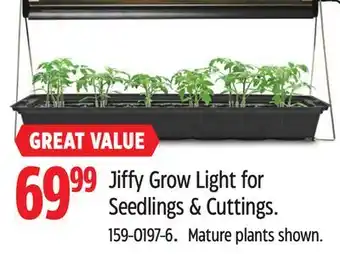 Canadian Tire Jiffy Grow Light for Seedlings & Cuttings offer