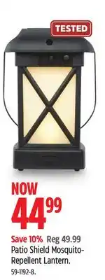 Canadian Tire Patio Shield Mosquito- Repellent Lantern offer