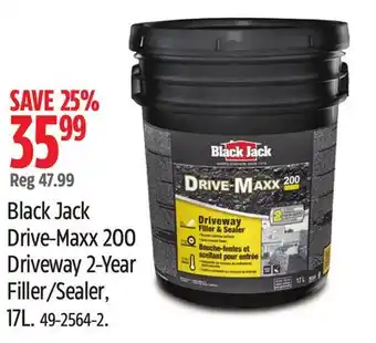 Canadian Tire Black Jack Drive-Maxx 200 Driveway 2-Year Filler/Sealer, 17L offer