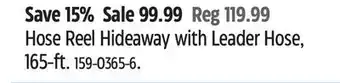 Canadian Tire Suncast Hose Reel Hideaway with Leader Hose, 165-ft offer