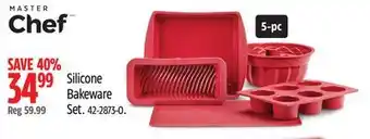 Canadian Tire Master Chef Silicone Bakeware Set offer