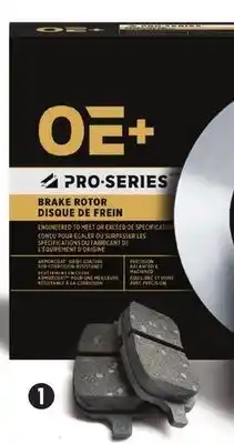 Canadian Tire Pro-Series OE+ Brake Pads offer