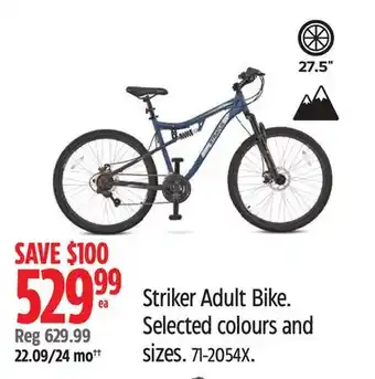 Canadian Tire Stratus Striker Adult Bike offer