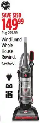 Canadian Tire Hoover WindTunnel Whole House Rewind offer