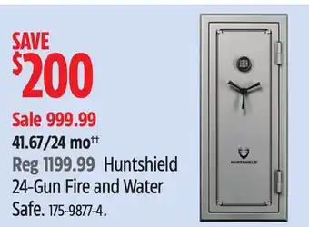 Canadian Tire Huntshield 24-Gun Fire and Water Safe offer