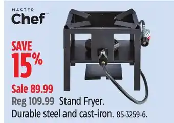 Canadian Tire Master Chef Stand Fryer offer