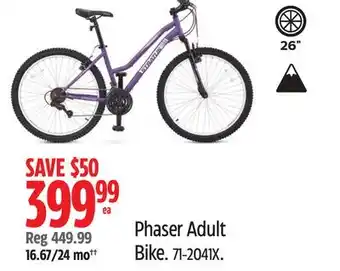 Canadian Tire Stratus Phaser Adult Bike offer