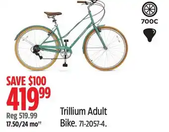 Canadian Tire Stratus Trillium Adult Bike offer
