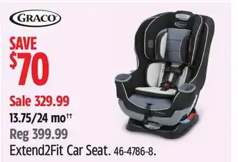 Canadian Tire Graco Extend2Fit Car Seat offer