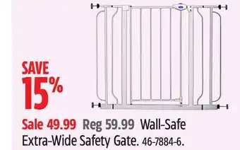 Canadian Tire Regalo Wall-Safe Extra-Wide Safety Gate offer