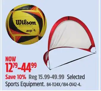 Canadian Tire Wilson Selected Sports Equipment offer
