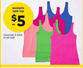 Giant Tiger women's tank top offer