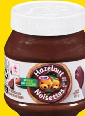 Giant Tiger hazelnut spread offer