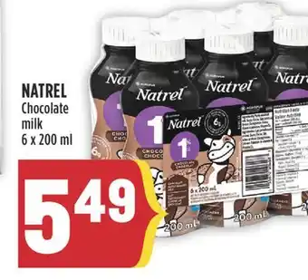 Marché Adonis NATREL Chocolate milk offer