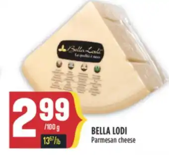 Marché Adonis BELLA LODI Parmesan cheese offer
